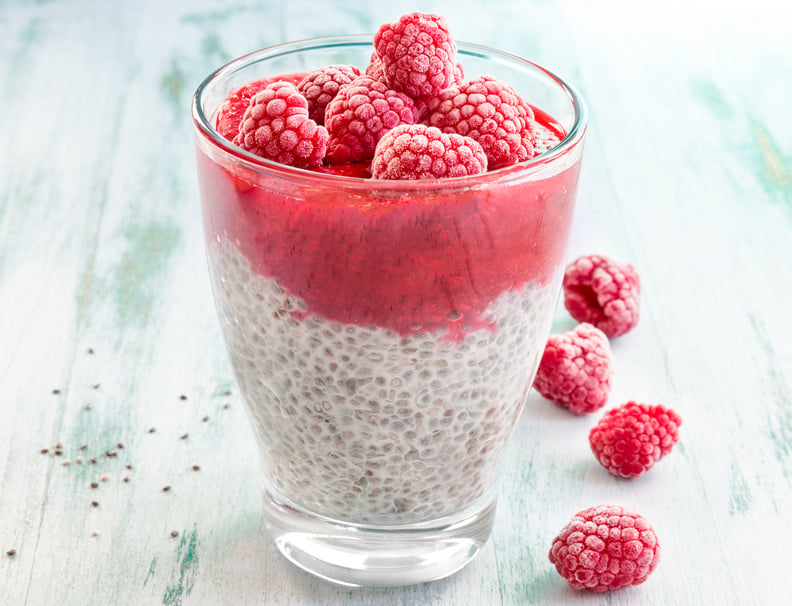 Chia Mit Himbeeren