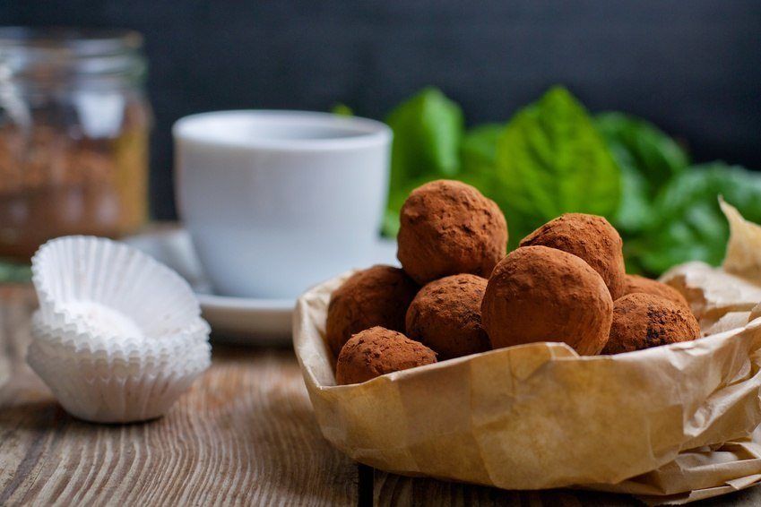 Lækre Proteinkugler Med Chokolade Og Appelsin