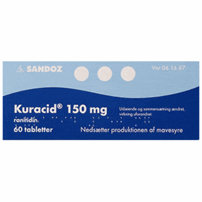 Kuracid tabletter 150 mg