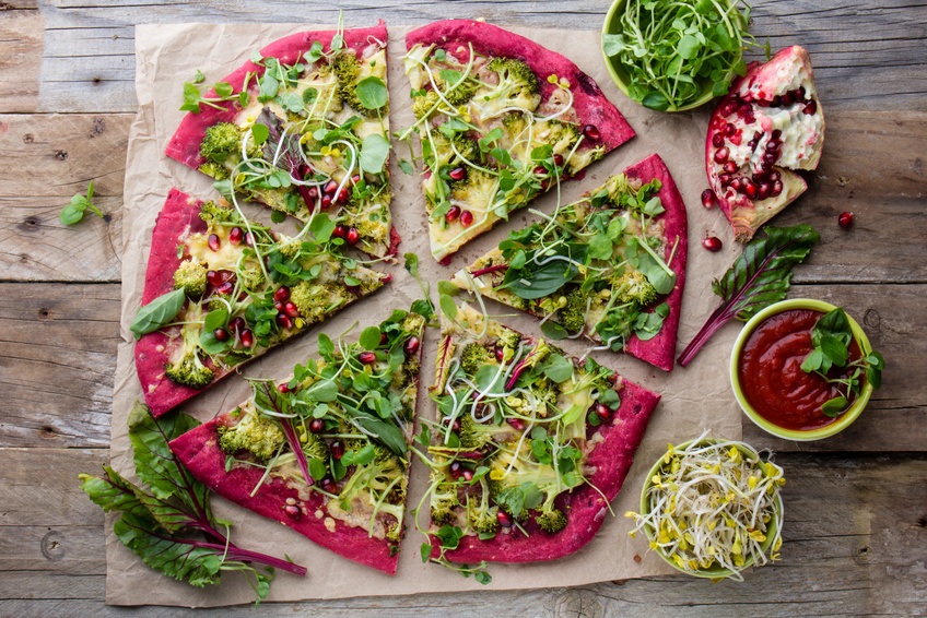 Rødbede Pizza – Smuk & Sund