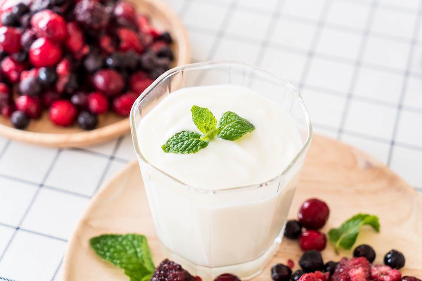Yoghurt Med Myntesmag