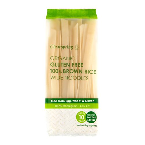 Billede af 100% Brun ris nudler (wide) Ø (200 gr.)