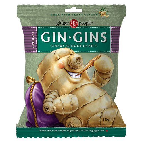 The Ginger People GIN-GIN Chewy Ingefær Slik Original (150 g) thumbnail