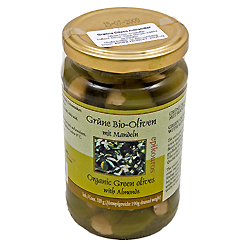 Oliven Grønne med Mandler Ø (320 gr) thumbnail
