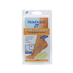  SkinOcare Vabel Plaster hænder og fødder - 6 stk.