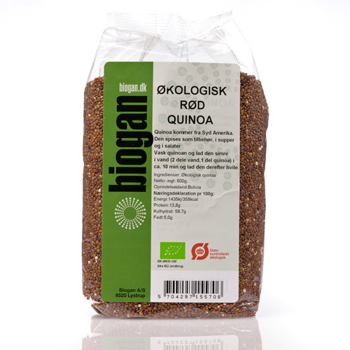 Quinoa rød Ø (500 gr) thumbnail