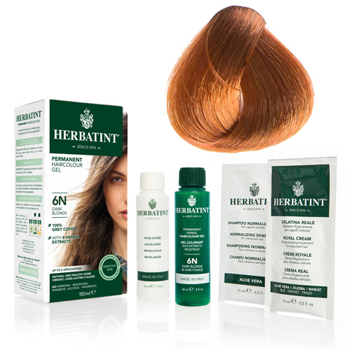 Herbatint 8R hårfarve Light Copper Blond - 135 ml. thumbnail