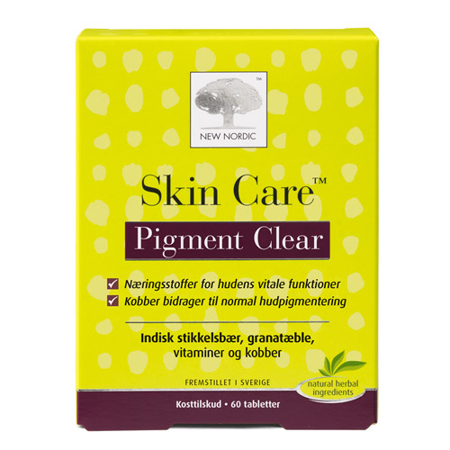 New Nordic Skin Care Pigment Clear (60 tabletter) thumbnail