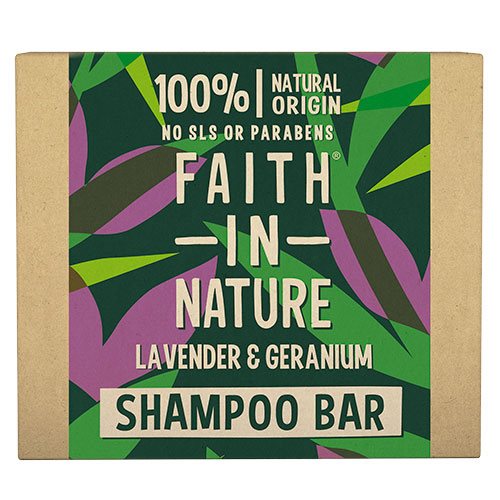 Faith In Nature Shampoobar Lavendel & Geranium (1 Stk)