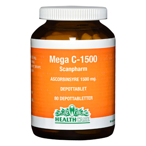  Health Care Mega C-1500 mg (80 tab)