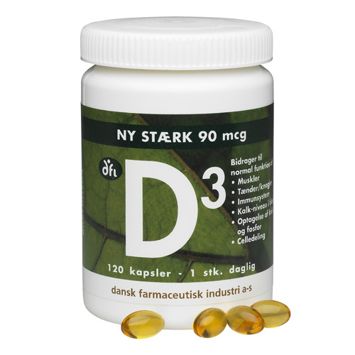 DFI D3-Vitamin 90 Mcg (120 kap) thumbnail
