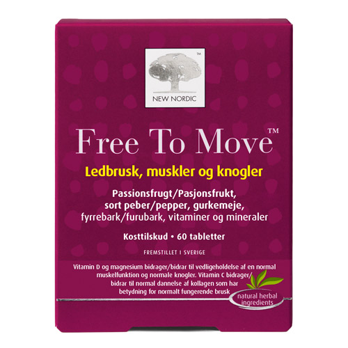 New Nordic Free To Move (60 Tab)