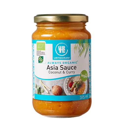 Urtekram Asia Sauce Kokos & Karry (325 ml) thumbnail