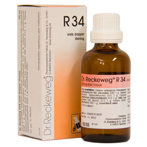 Dr. Reckeweg R 34, 50 ml. thumbnail