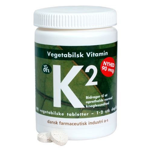  DFI Vitamin K2 90 mcg (90 tabletter)
