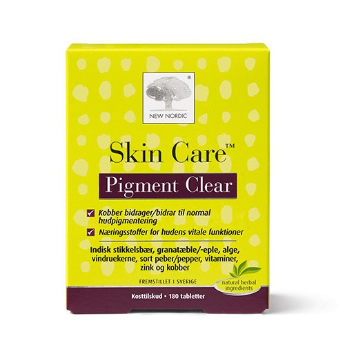New Nordic Skin Care Pigment Clear (180 tab) thumbnail