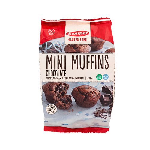 Semper Minimuffins chokolade (185 g) thumbnail