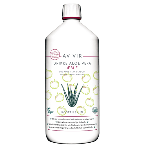  Avivir Drikke Aloe Vera 95 % Æble (1 liter)