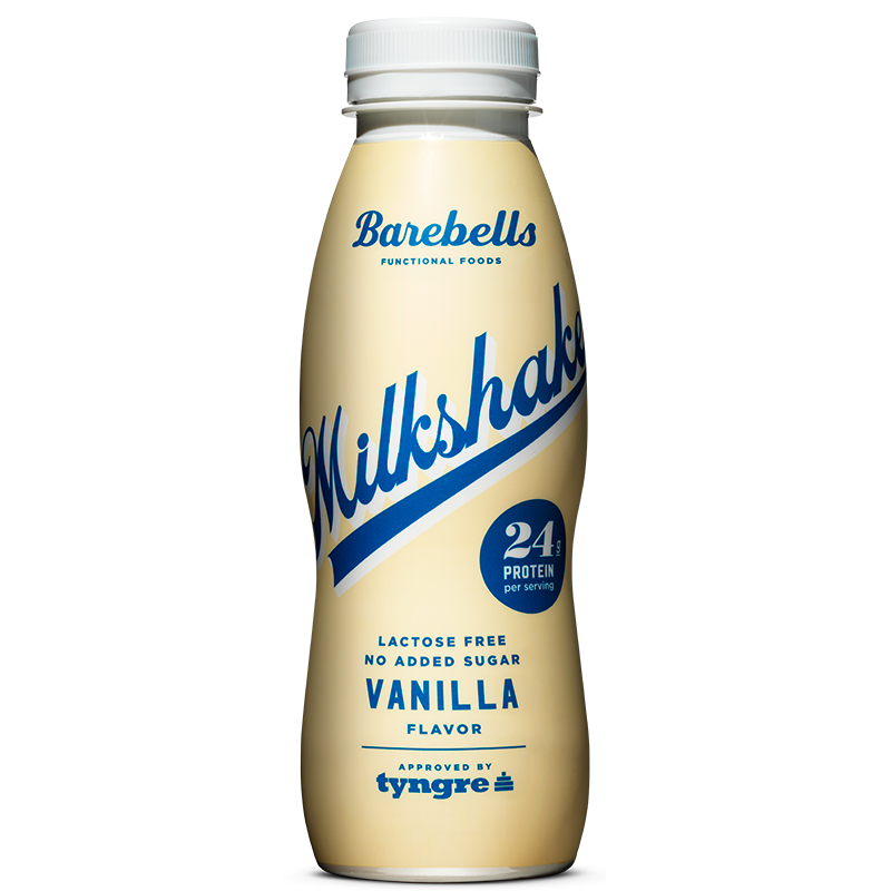 Barebells Milkshake Vanilje (330 ml) thumbnail