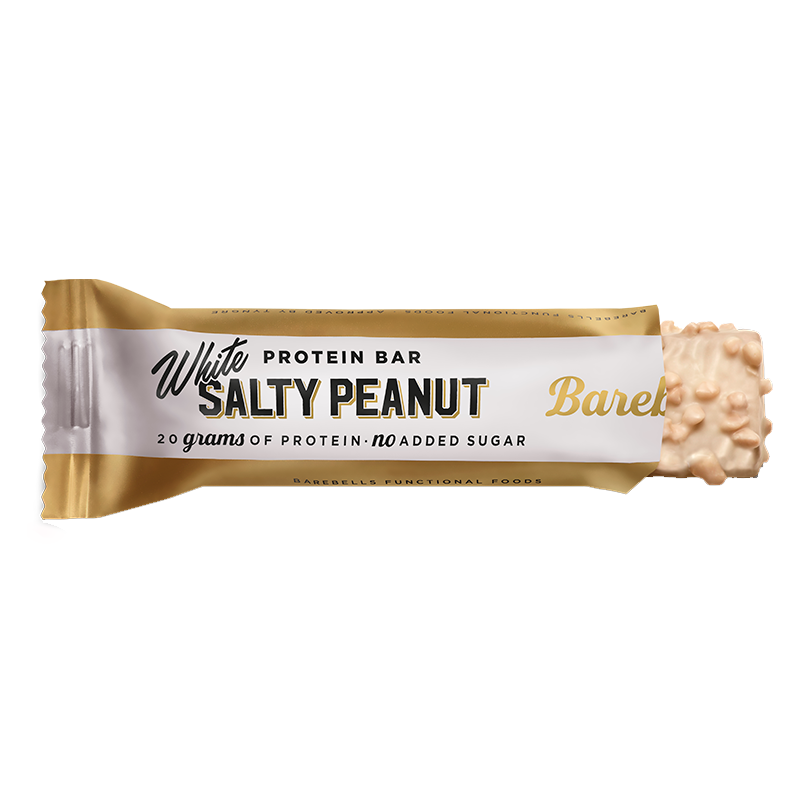 Billede af Barebells Protein Bar Hvid Chokolade & Peanut (55 g)