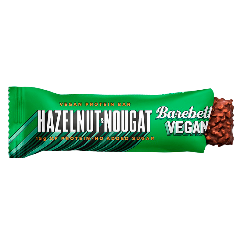 Billede af Barebells Vegansk Protein Bar Hasselnødder Nougat (55 g)