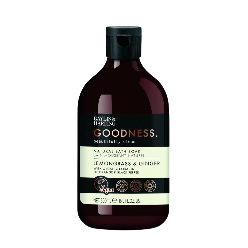 Baylis & Harding Goodness Lemongrass & Ginger Bath Soak (500 ml) thumbnail