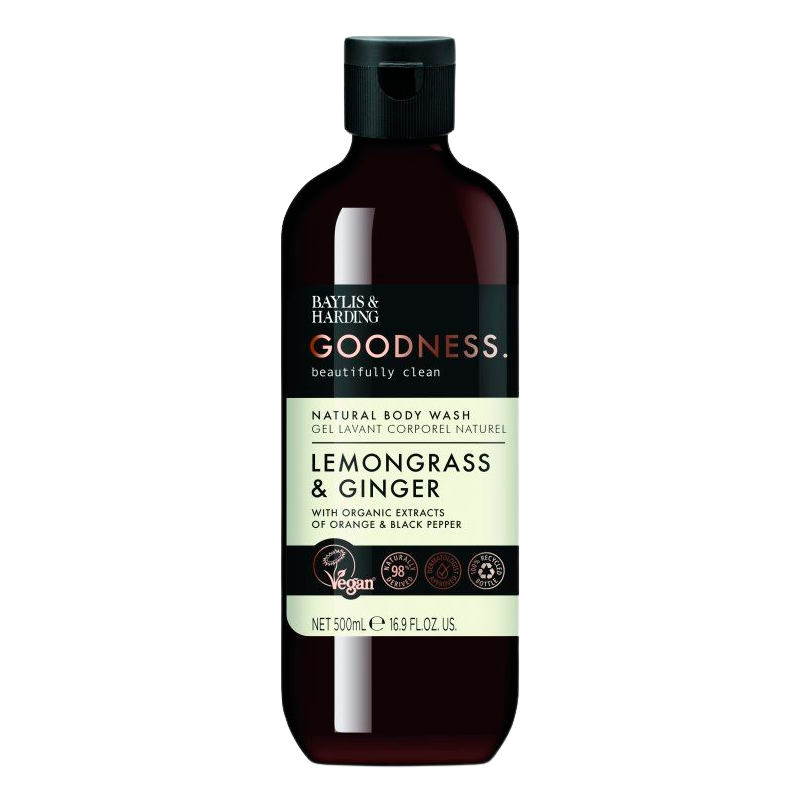 Baylis & Harding Goodness Lemongrass & Ginger Body Wash (500 ml) thumbnail