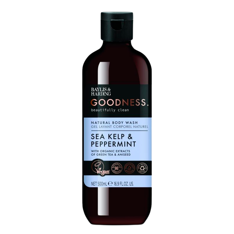 Baylis & Harding Goodness Sea Kelp & Peppermint Body Wash (500 ml) thumbnail