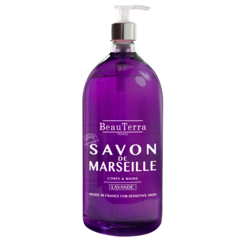 Beau Terra Marselle Liquid Soap Lavender (300 ml) thumbnail