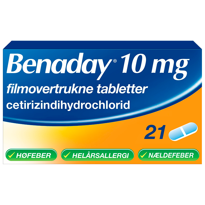 Billede af Benaday Tabletter 10 mg (21 stk)