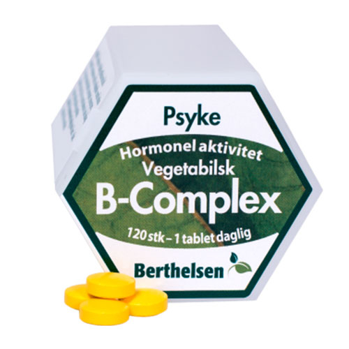 Berthelsen Vegetabilsk B-Complex (120 tabletter) thumbnail