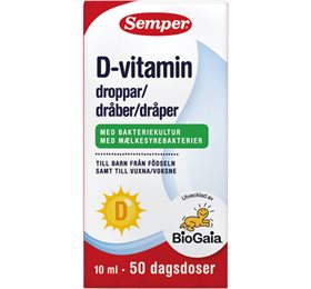  Semper D-vitamindråber (10 ml)