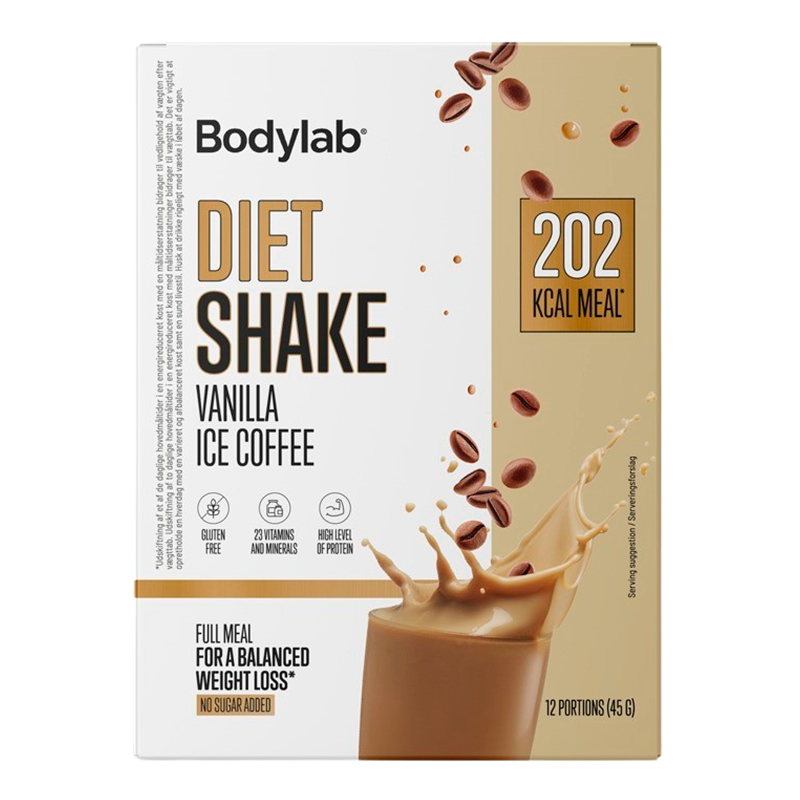 Bodylab Diet Shake Box Vanilla Ice Coffee (12x45 g)