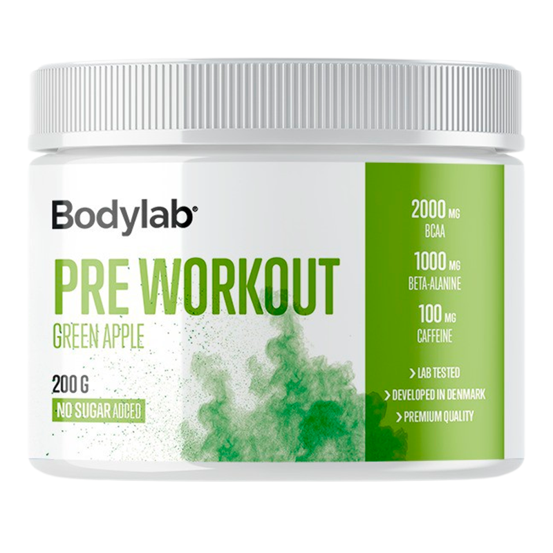 Bodylab Preworkout Green Apple (200 g)