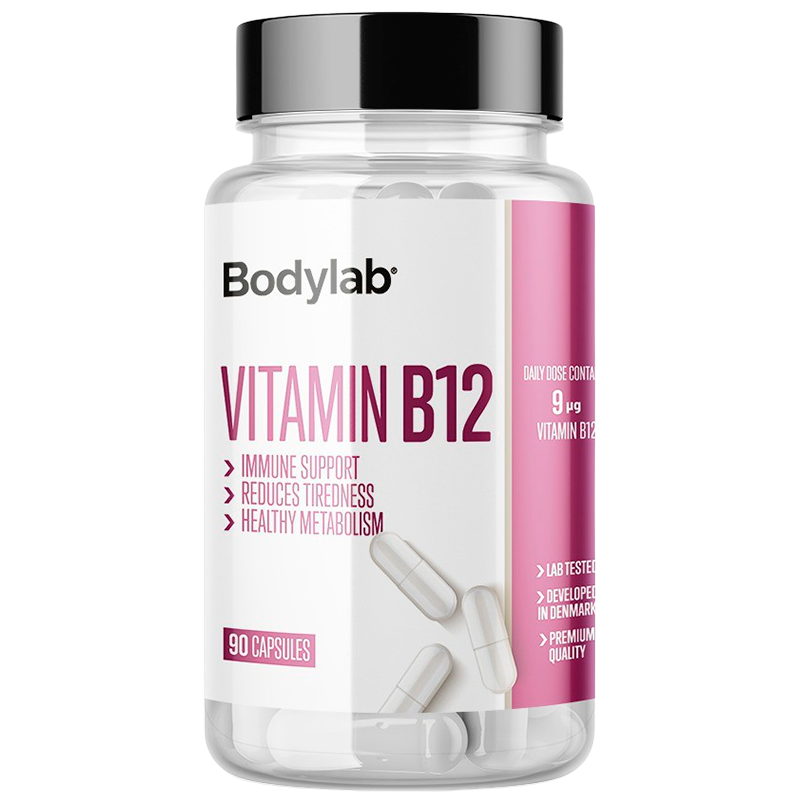 Bodylab Vitamin B12 (90 kap) thumbnail