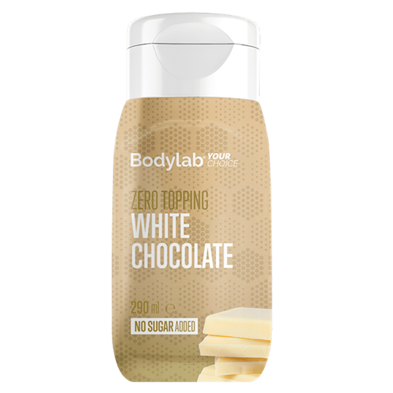 Bodylab Zero Topping - Hvid chokolade (290 ml)