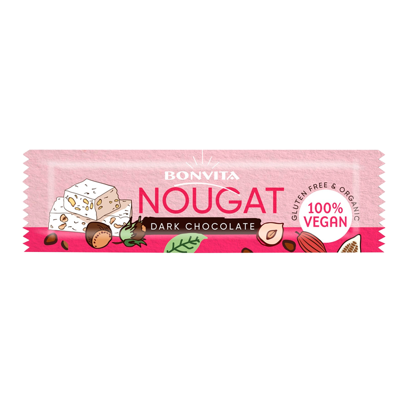 Bonbarr Chokoladebar m. Nougat Ø (40 gr) thumbnail