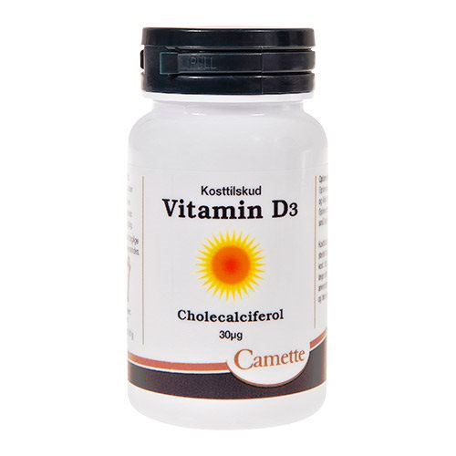 Camette Vitamin D3 - 30 mcg (180 tab) thumbnail