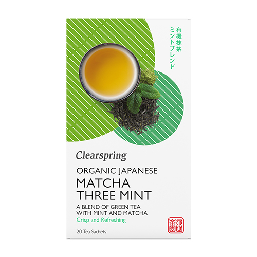 Clearspring Organic Japanese Sencha Blend Mint Green Tea Ø (20 Breve)