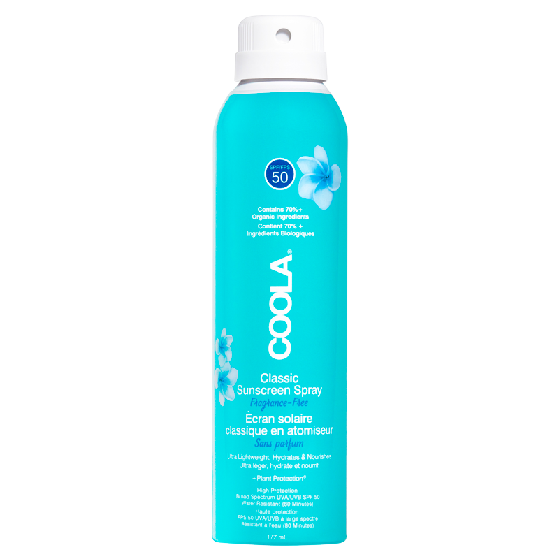  Coola Classic Body Spray Fragrance-Free SPF 50 (177 ml)