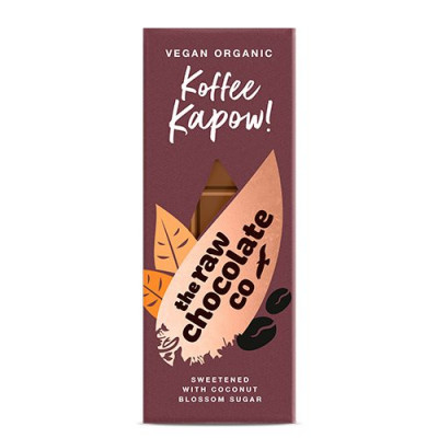 Vegan Organic Koffee Kapow Raw Chokolade Ø (38 g)