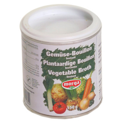 Morga grøntsagsbouillon instant (pulver) 150 gr.