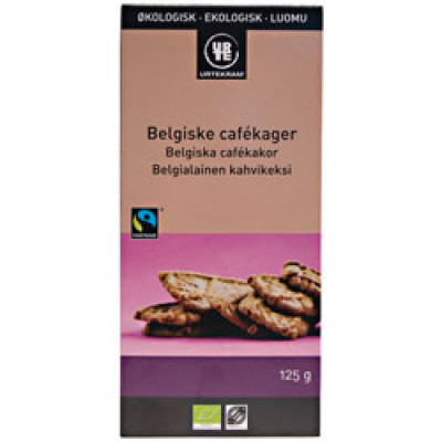Urtekram Belgiske Cafékager Ø (125 gr)