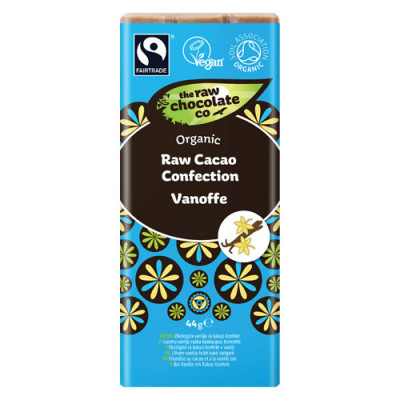 Vanoffe Creamy Vanilla lys rå chokolade 44 gr