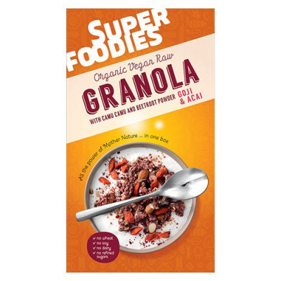 Super Foodies Granola røde bær Ø