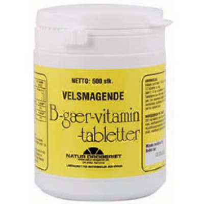 B-gær-vitamin 500 Tab
