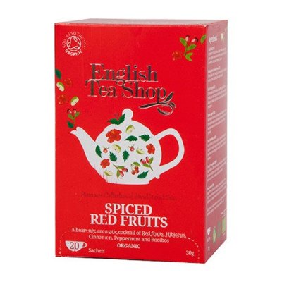 English TeaShop Spiced Red Fruits Te Ø (20 breve)