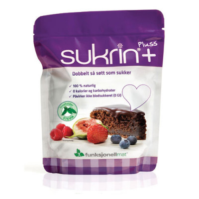 Sukrin+ Stevia - Et Alternativ Til Sukker (250 gr)