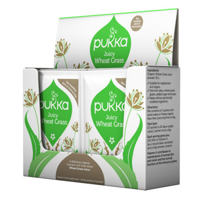 Pukka Wheatgrass Juice Pulver Ø (20 breve)