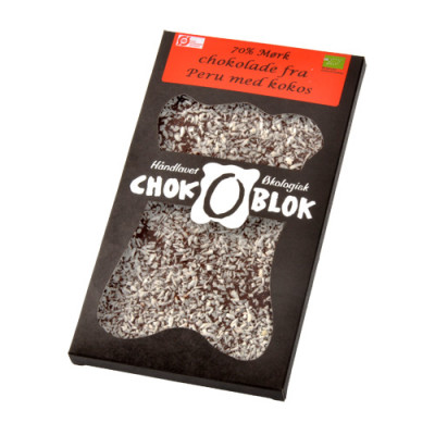 Chok O Blok Mørk/Kokosø (170 gr)